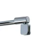 Schulte Barre de stabilisation murale pour paroi de douche, chrome,