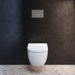 Wc Suspendu|Ideal Standard Bati-support autoportant gain de place éco certifié NF + plaque carrée