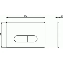 Wc Suspendu|Ideal Standard Bati-support autoportant gain de place éco certifié NF + plaque carrée
