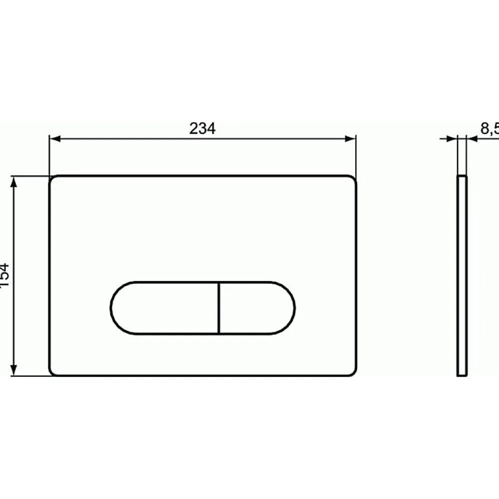 Wc Suspendu|Ideal Standard Bati-support autoportant gain de place éco certifié NF + plaque carrée