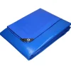 ECD Germany Bâche de couverture étanche protection en PE avec oeillets 3x5 m 180 g/m² bleu
