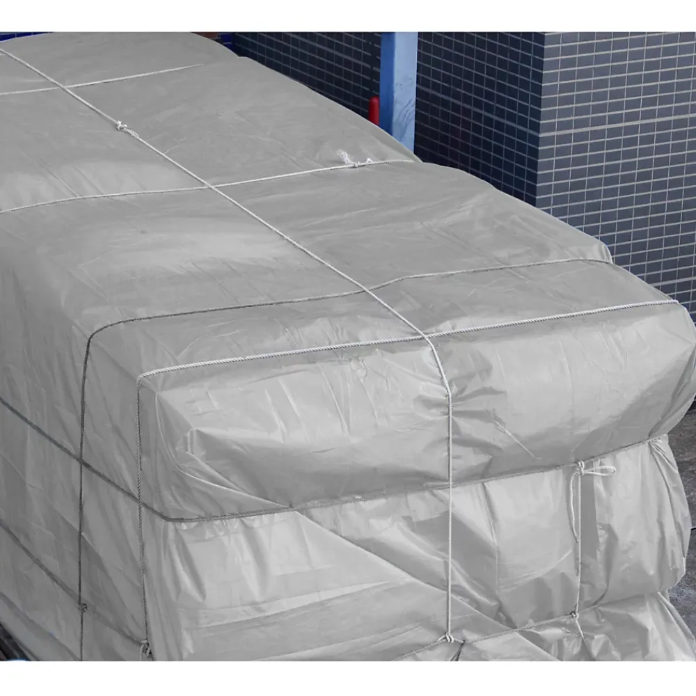 Etendoir À Linge|ECD Germany Bâche de couverture étanche protection en PE avec oeillets 3 x 4 m 180 g/m² gris