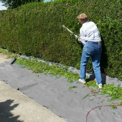 Etendoir À Linge|ECD Germany Bâche de couverture étanche protection en PE avec oeillets 3x5 m 180 g/m² gris