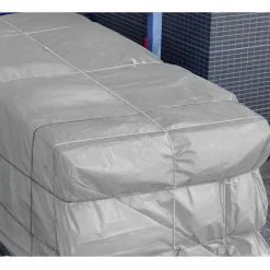 Etendoir À Linge|ECD Germany Bâche de couverture étanche protection en PE avec oeillets 3x5 m 180 g/m² gris