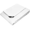 ECD Germany Bâche de couverture étanche protection en PE avec oeillets 3x5 m 260g/m² blanc
