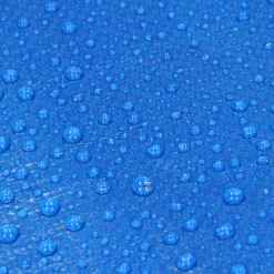 ECD Germany Bâche de couverture étanche protection en PE avec oeillets 8x10 m 260 g/m² bleu