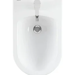 Bidet|Sanindusa Bidet compact a poser au sol Sanibold blanc (robinet et vidage non inclus)