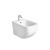 Kiamami Valentina Bidet Pour Installation Murale En Céramique Blanche Polie