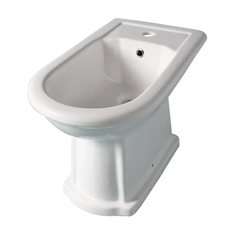 Bidet|Planète Bain Bidet rétro à poser blanc Ramses