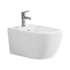 Bidet|Otitec Bidet suspendu - 52 x 37 x 29 cm - Blanc - CLEO