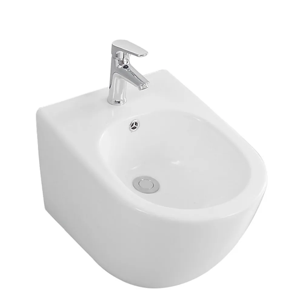 Bidet|Otitec Bidet suspendu - 52 x 36,3 x 33 cm - Blanc -VELA