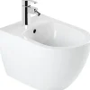 Bidet|Sanindusa Bidet suspendu céramique traditionnelle Sanibold 50 fixation cachée blanc mat