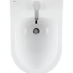 Bidet|Sanindusa Bidet suspendu céramique traditionnelle Sanibold 50 fixation cachée blanc mat
