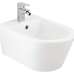 Bidet|Sanindusa Bidet suspendu céramique traditionnelle 52 UrbY blanc