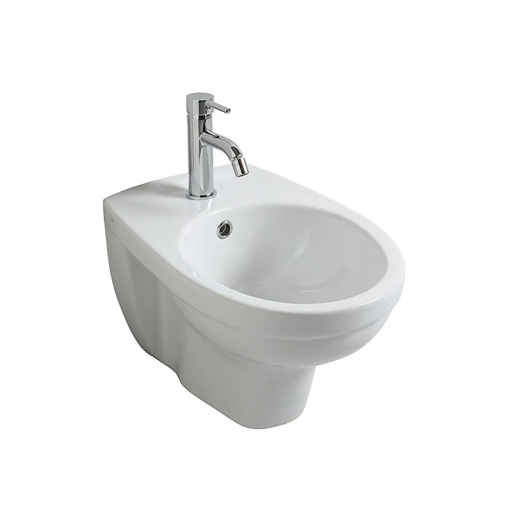 Kiamami Valentina Bidet Suspendu En Céramique Blanche - Cipro