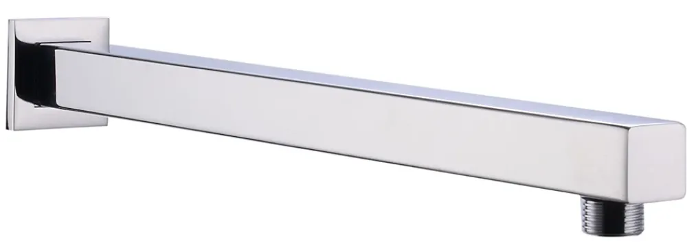 Pommeau De Douche, Flexible Et Barre De Douche|Edouard Rousseau Bras mural carré chrome pour pomme de douche,