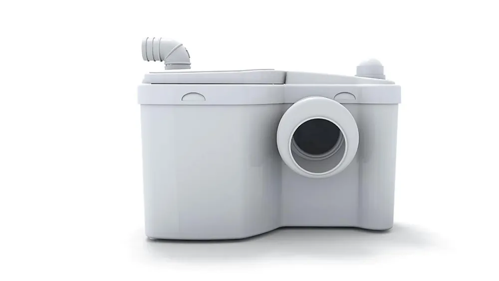 Watermatic Broyeur adaptable W12 - 1 entrée WC diam : 100mm + 1 entrée lave mains diam : 40mm