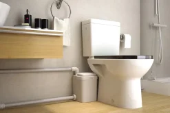 Watermatic Broyeur adaptable W12 - 1 entrée WC diam : 100mm + 1 entrée lave mains diam : 40mm