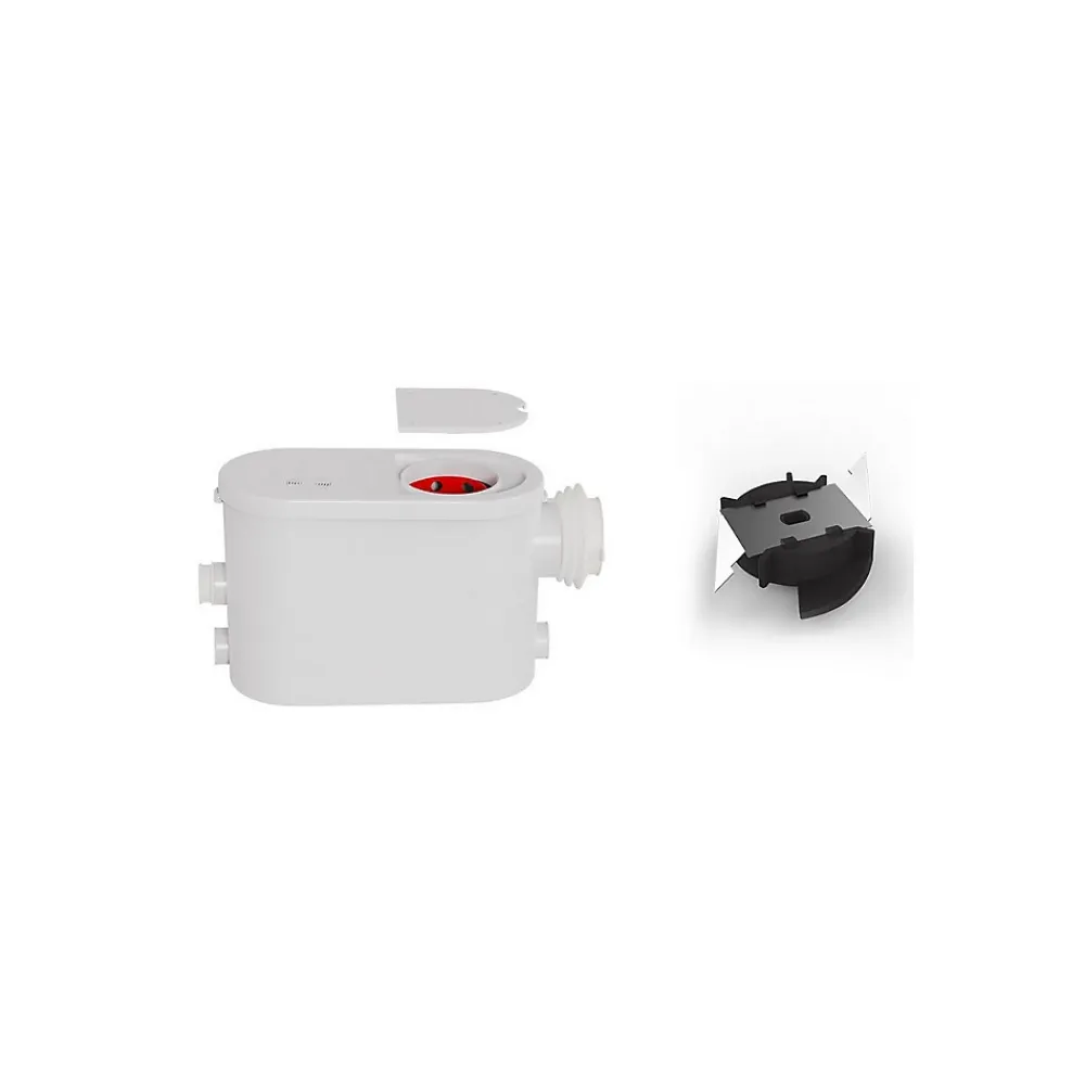 Wc Chimique Et Broyeur|Bsf Broyeur pour WC suspendu silencieux 550 watts, Broyeur sanitaire à encastrer -550-N2-SUSP pour salle de bain, Trappe de mainten