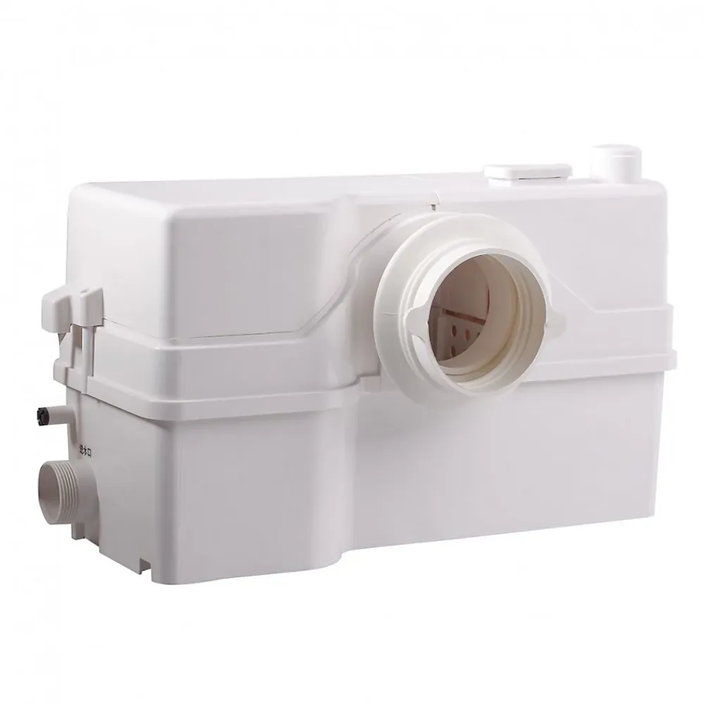 Bsf Broyeur WC 800 watt avec Alarme, idéal en logement locatif ou local PRO, très Robuste, Trappe de maintenance, marque Française