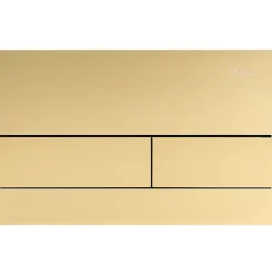 Rea Bâti Support Wc Avec Plaque De Commande Type T Brush Gold