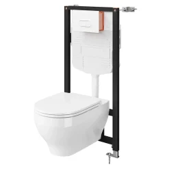 GoodHome Bâti WC suspendu universel Nissi