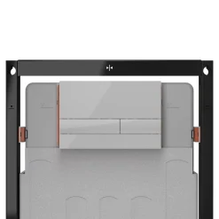 Wc Suspendu|GoodHome Bâti-support sol et mur pour WC suspendu autoportant, certifié NF, Silgo