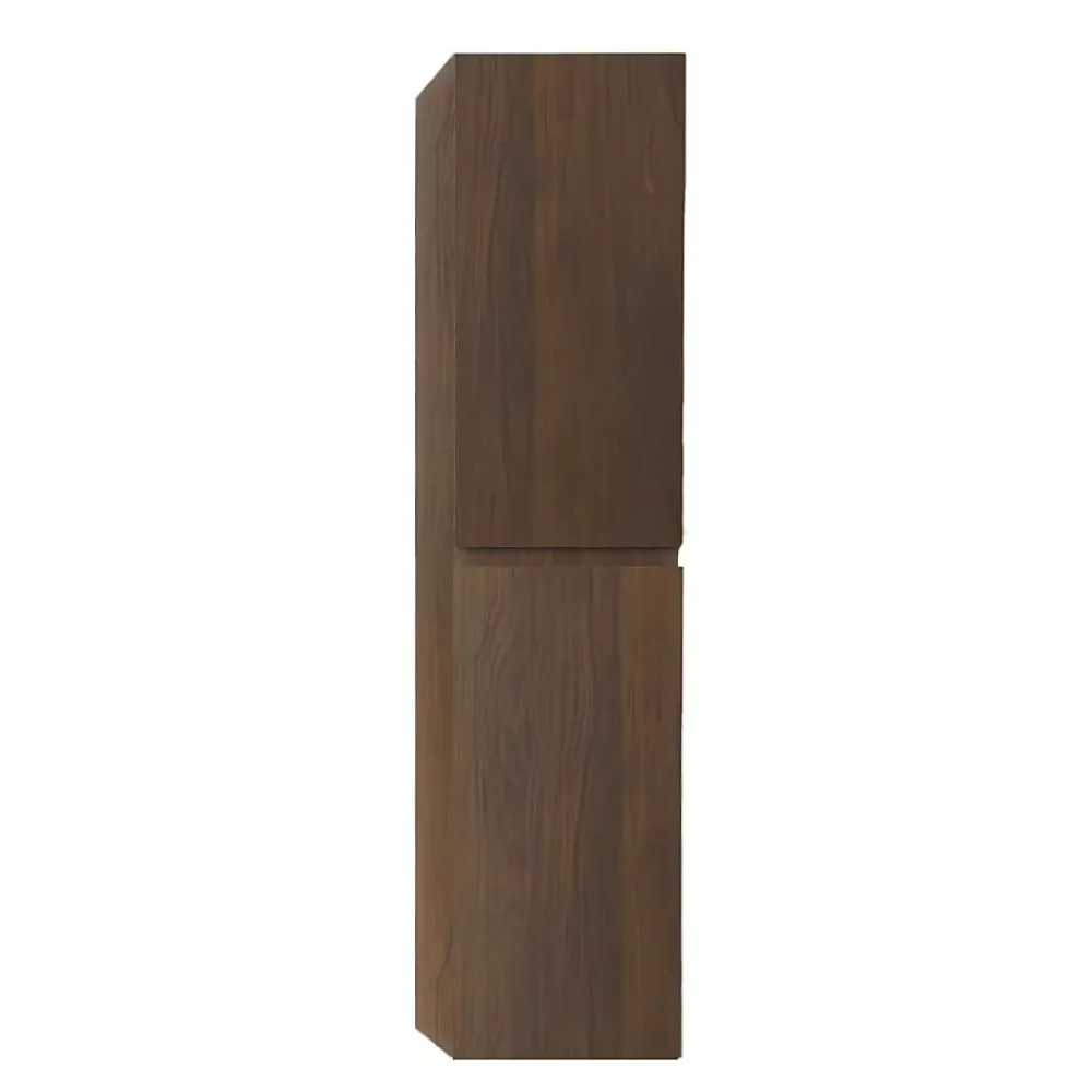 Colonne De Salle De Bains|Swiss Aqua Technologies B-Way 30x133x35 cm meuble de salle de bain haut à suspendre, noyer mat (BWAY35N)