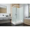 Cabine De Douche|Leda Cabine de douche Izi Glass2 - Carrée - Portes coulissantes - Verre transparent - 80 x 80 cm