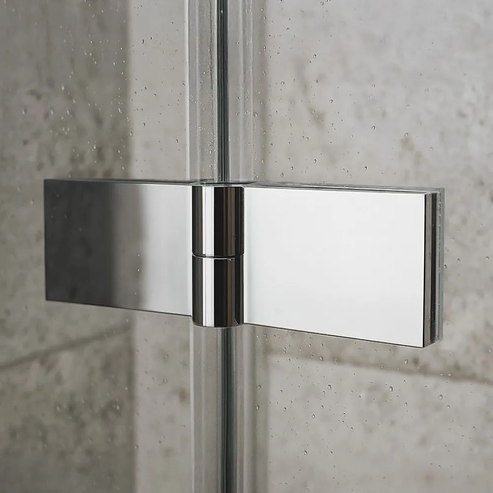Rea Cabine De Douche Atlas Chrome 90X90 Left
