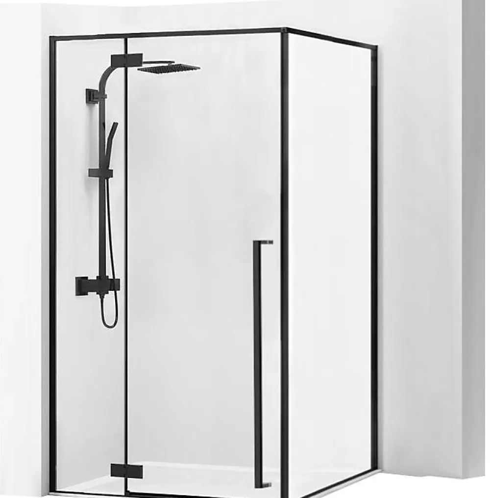 Rea Cabine de douche Fargo Black 90x120 Black