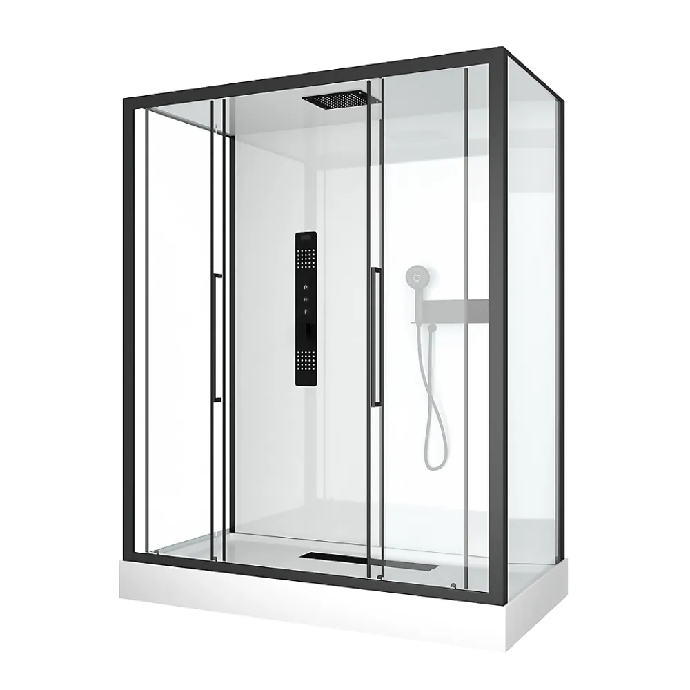 Cabine De Douche|Aurlane Cabine de douche RECTANGLE 160x85x217cm - FACTORY 2 XXL