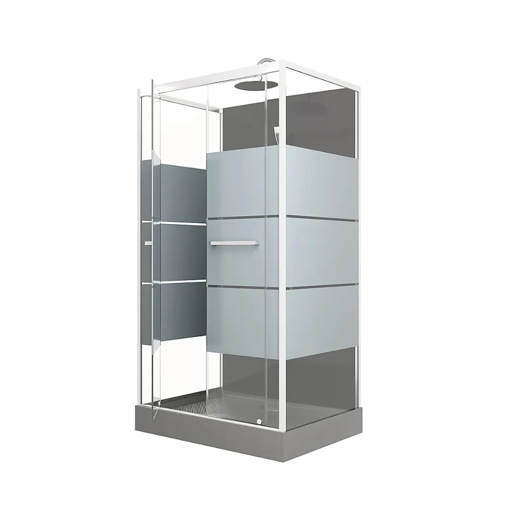 Aurlane Cabine de douche rectangle 110x80x225cm - SCRATCHY 110
