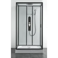 Cabine De Douche|Azura Home Design Cabine de douche VANDERA III 120x80x225 cm montage rapide