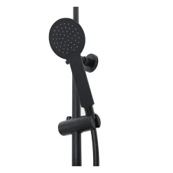 Cabine De Douche|Gelco CABINE DE DOUCHE 90X120X220 STYLE INDUSTRIEL NOIR