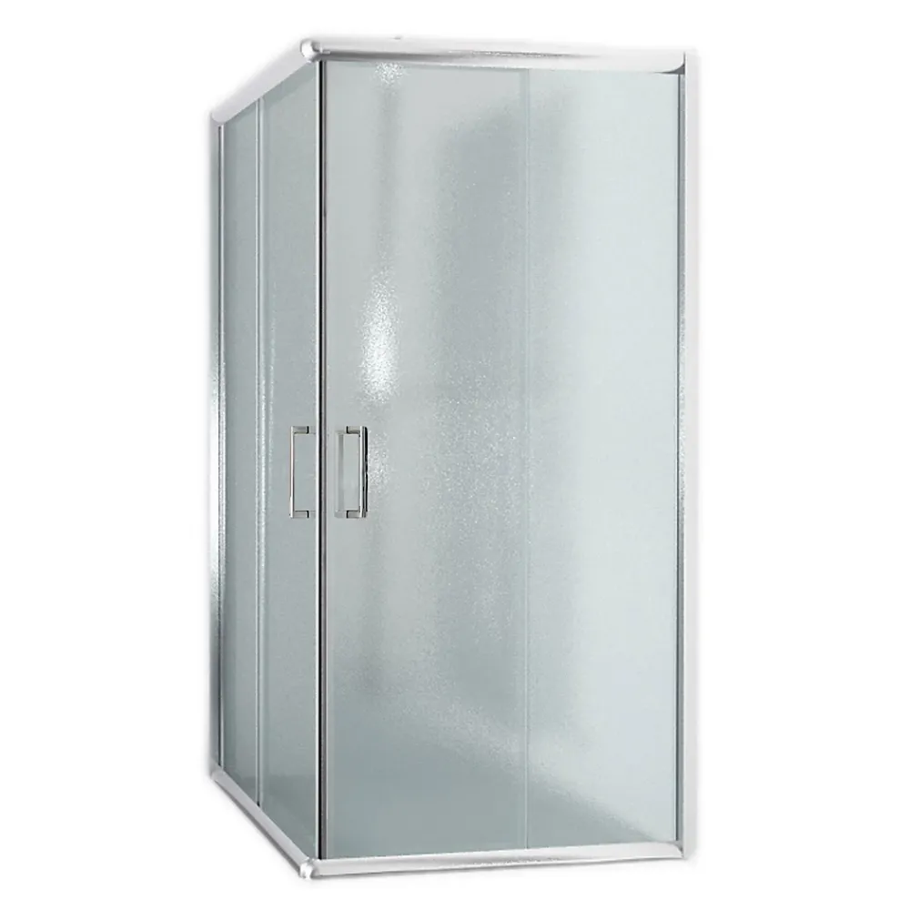 Cabine De Douche|Idralite Cabine Douche 80x80 H185 Opaque 6mm mod. Alabama