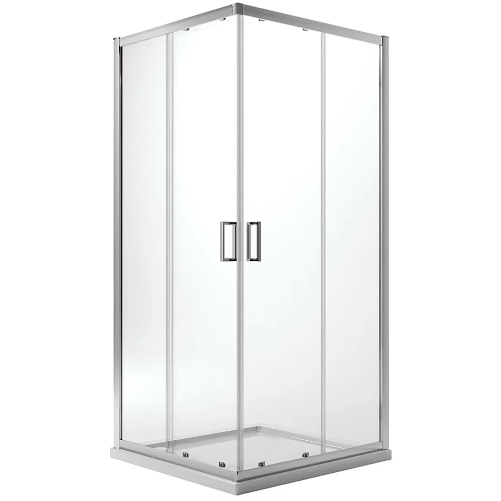 Cabine De Douche|Idralite Cabine Douche 70x70 H185 Transparent 6mm mod. Ready