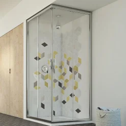 Idralite Cabine Douche 80x80 H198 Transparent mod. Evolution