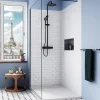 Ceramia Alda Receveur de douche 120x90cm en pierre de synthèse durable, blanc mat (ALD15-12090B)