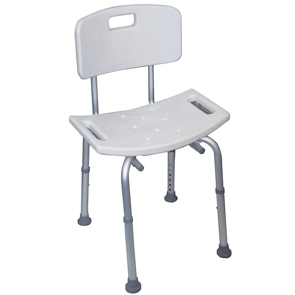 Aidapt Chaise de douche avec dossier à hauteur réglable - VB540S