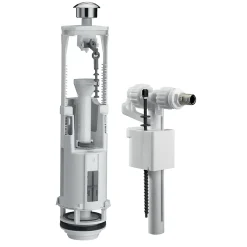 Chasse D'Eau|Siamp Chasse d'eau + robinet flotteur silencieux Optima S compact 95L