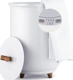 Giantex Chauffe-Serviettes Style Seau 23L, 3 Niveaux Chauffage 60-80Celsius & Minuterie 20-90min, Chauffe-Serviettes, Blanc