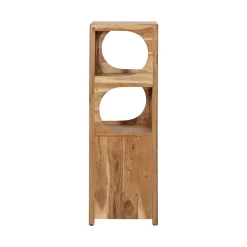 Colonne De Salle De Bains|Made In Meubles Colonne 1 étagère en bois d'acacia Emyr