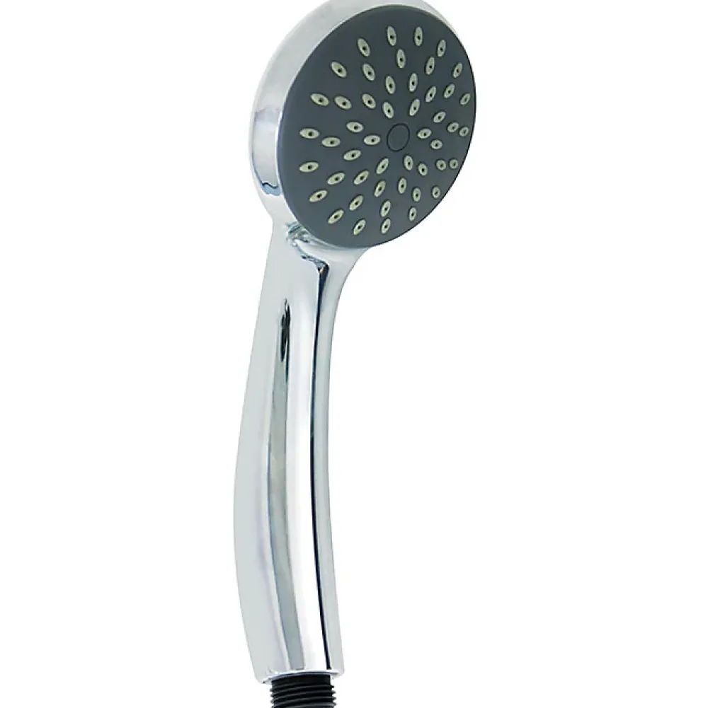 Autres Colonne Barre de douche chromee entraxe reglable 70 cm douchette monojet mobile