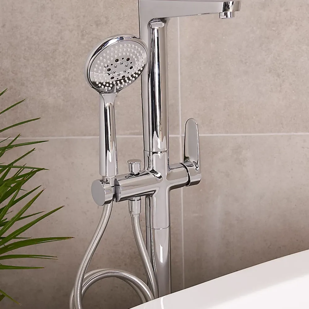 GoodHome Colonne de baignoire ilot Cavally
