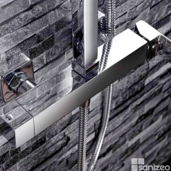 Imex Colonne de Douche Anti-Calcaire Chrome FIYI BDF016