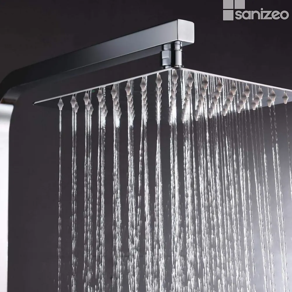 Colonne De Douche Mécanique|Imex Colonne de Douche et Baignoire Anti-Calcaire Chrome FIYI BDF016-B