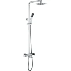 Colonne De Douche Mécanique|Imex Colonne de Douche et Baignoire Anti-Calcaire Chrome FIYI BDF016-B