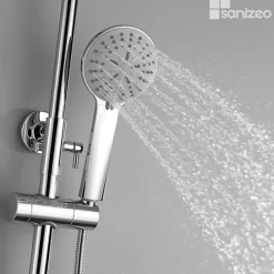 Colonne De Douche Mécanique|Imex Colonne de Douche Anti-Calcaire Chrome BELGICA BDZ044