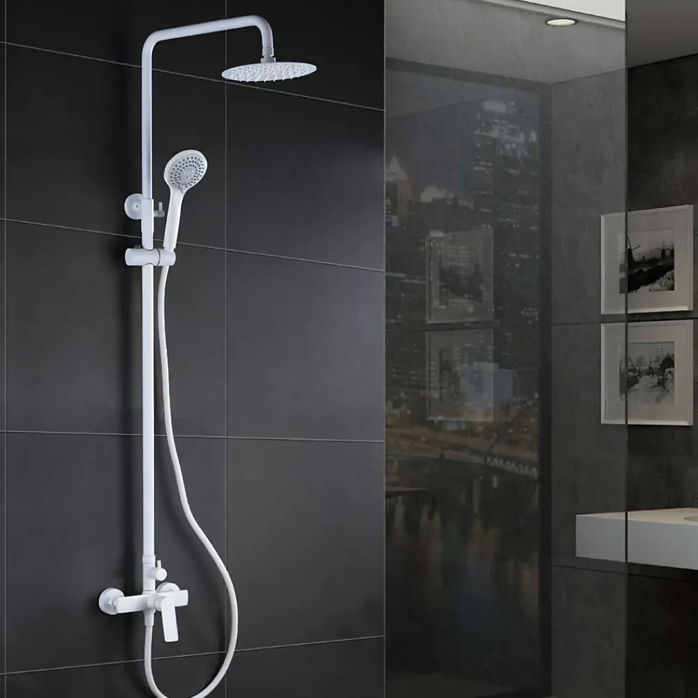Imex Colonne de Douche Anti-Calcaire Chrome LUXOR BDX023/BL